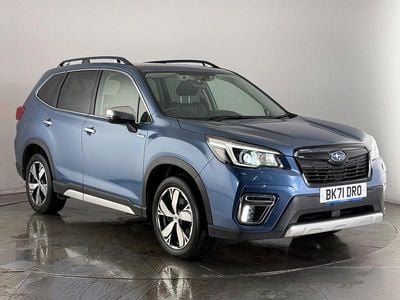 Blue Used 2021 Subaru Forester Premium SUV | £16,000 (Good price)
