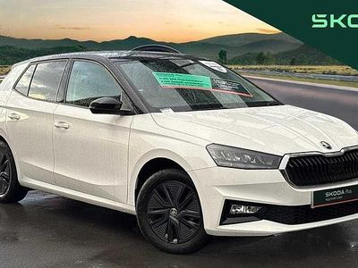 White Used 2023 Skoda Fabia Colour Edition Hatchback | £14,095 (Fair price)