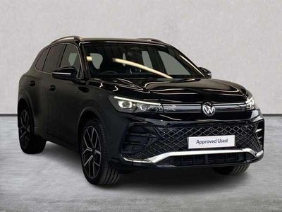 Black Used 2025 VW Tiguan R-line SUV | £37,430