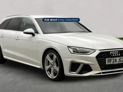 Used Audi A4 S-Line 204 HP (150 kW) 2024 White Estate