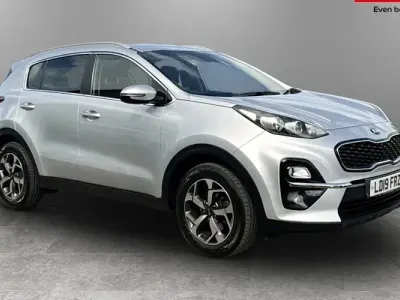 Used Kia Sportage 136 HP (100 kW) 2019 Silver SUV