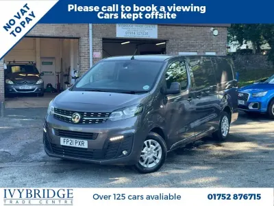 Used Vauxhall Vivaro Sportive 120 HP (88 kW) 2021 Grey MPV