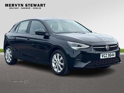 Used Vauxhall Corsa Edition 75 HP (55 kW) 2022 Black Hatchback