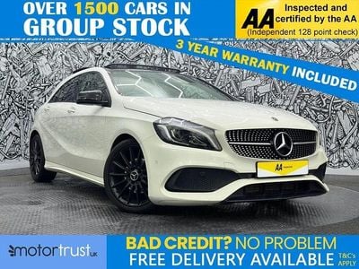 Used Mercedes A200 AMG Line Premium Plus 2018 White Hatchback