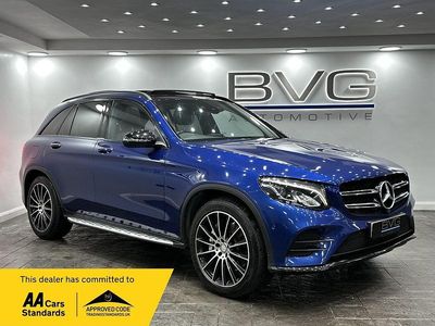 Blue Used 2016 Mercedes GLC250 AMG Line Premium Estate | £16,994 (Fair price)