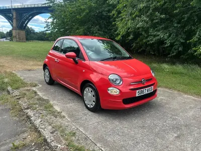 Used Fiat 500 Pop 69 HP (50 kW) 2017 Pink Hatchback