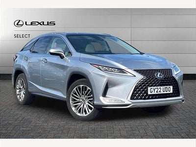 Used Lexus RX450h 313 HP (230 kW) 2022 Sonic platinum SUV