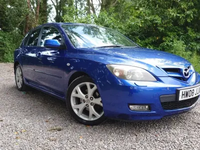 Used Mazda 3 Inclusive 105 HP (77 kW) 2008 Blue Hatchback