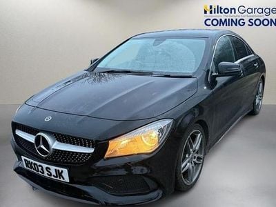 Black Used 2019 Mercedes CLA180 AMG line Sedan | £13,350 (Fair price)