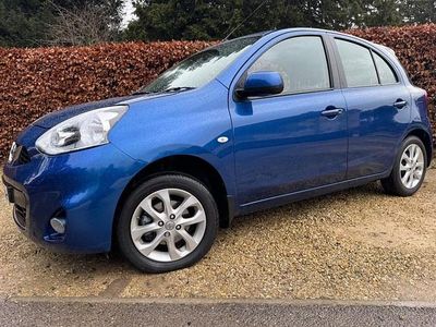Used Nissan Micra Acenta 80 HP (58 kW) 2014 Blue Hatchback