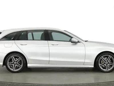 Used Mercedes C200 AMG line 2019 Silver Estate