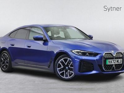 Used BMW i4 M Sport 246 kW (335 HP) 2022 Blue Sedan