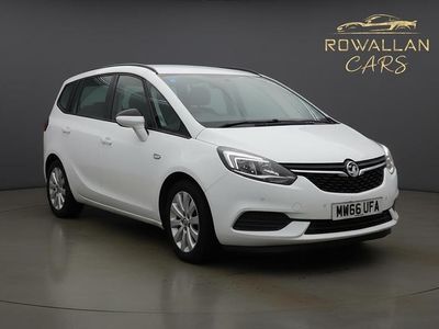 Used Vauxhall Zafira Tourer Design Edition 2016 White MPV