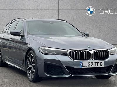 Blue Used 2022 BMW 530 M Sport Estate | £36,850 (Expensive)