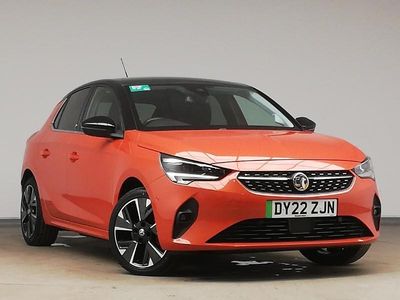 Used Vauxhall Corsa-e Elite 100 kW (136 HP) 2022 Orange Hatchback