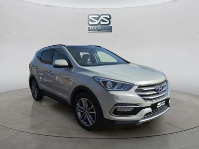 Used Hyundai Santa Fe Premium SE 2016 Beige SUV