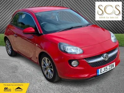 Used Vauxhall Adam Jam 2015 Red Hatchback