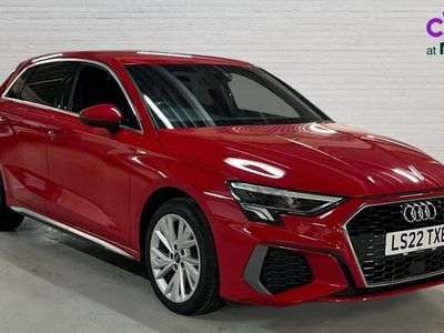 Red Used 2022 Audi A3 e-tron S-Line Hatchback | £18,622 (Fair price)