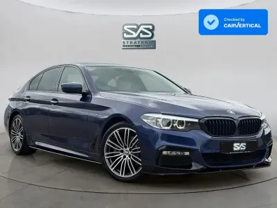 Used BMW 520 M Sport 190 HP (139 kW) 2017 Blue Sedan