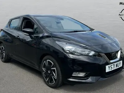 Used Nissan Micra Acenta 92 HP (67 kW) 2022 Black Hatchback