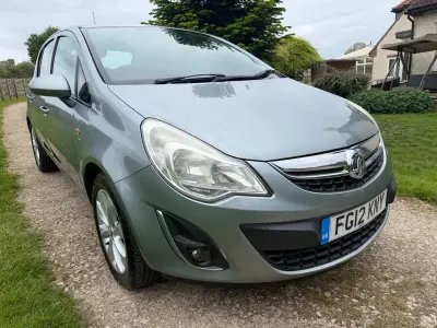Used Vauxhall Corsa Active 2012 Silver Hatchback