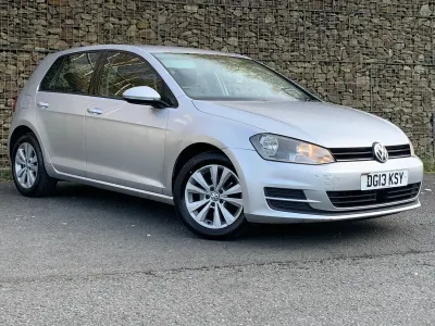Used VW Golf VII SE 105 HP (77 kW) 2013 Silver Hatchback