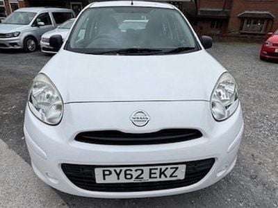 White Used 2013 Nissan Micra Visia Hatchback | £3,499 (Fair price)