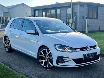 Used VW Golf VII GTD 184 HP (135 kW) 2017 White Hatchback