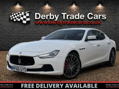 Used Maserati Ghibli 2017 White Sedan