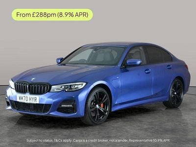 Used BMW 330e M Sport 2020 Blue Sedan