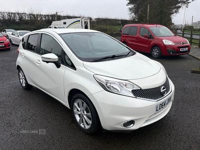 Used Nissan Note S 98 HP (72 kW) 2014 White Hatchback