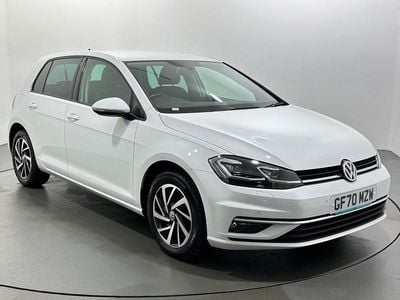 Used VW Golf VII Edition 150 HP (110 kW) 2020 White Hatchback