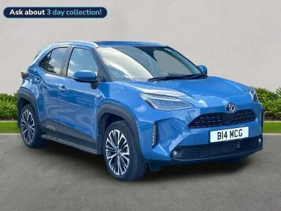 Used Toyota Yaris Hybrid 2022 Blue Hatchback