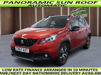 Used Peugeot 2008 GT-line 110 HP (80 kW) 2017 Red SUV