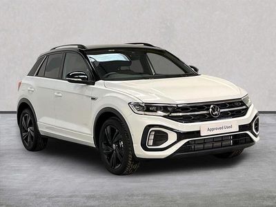 White New 2025 VW T-Roc Black Edition SUV | £29,849 (Fair price)