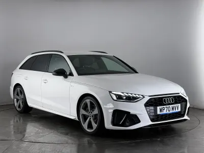 Usado Audi A4 Black Edition 2021 Blanco Familiar