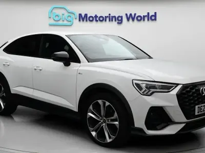 Used Audi Q3 Sportback Black Edition 150 HP (110 kW) 2022 White SUV