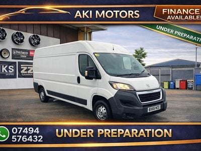 Used Peugeot Boxer 2017 White Van