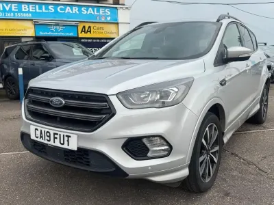 Used Ford Kuga ST-Line 150 HP (110 kW) 2019 Silver SUV