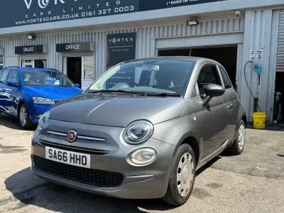 Used Fiat 500 Pop 69 HP (50 kW) 2016 Grey Hatchback