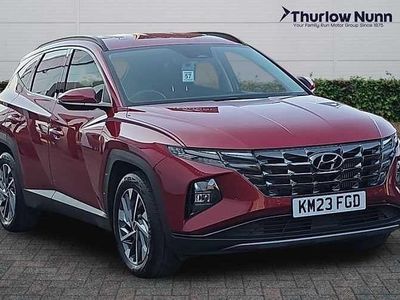 Used Hyundai Tucson Premium 150 HP (110 kW) 2023 Sunrise red SUV