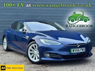 Blue Used 2016 Tesla Model S Hatchback | £15,999 (Fair price)