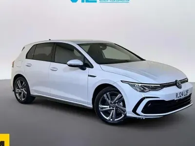 Used VW Golf VIII R-line 150 HP (110 kW) 2024 White Hatchback