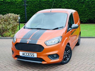 Orange Used 2023 Ford Transit Sport Van | £12,495 (Fair price)