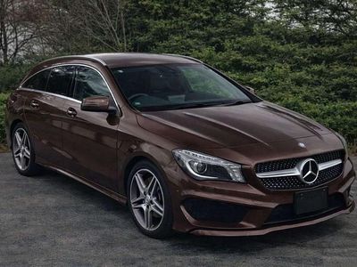 Used Mercedes CLA180 Shooting Brake AMG 122 HP (89 kW) 2015 Brown Estate