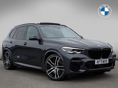 Grey Used 2021 BMW X5 M Sport SUV | £46,684 (Fair price)
