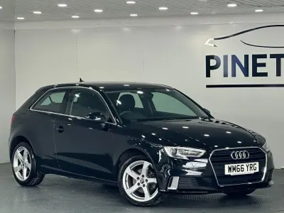 Używany Audi A3 Sport 110 KM (80 kW) 2016 Czarny Hatchback
