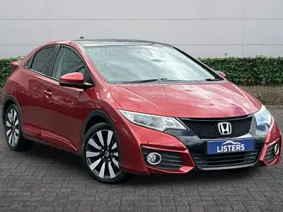 Used Honda Civic SR 2017 Red Hatchback