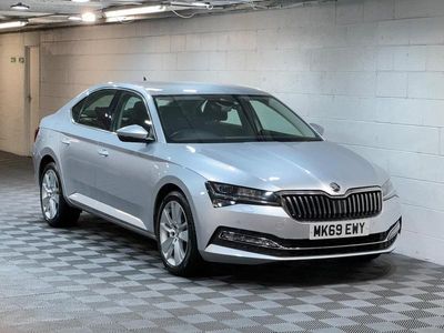 Used Skoda Superb SE L 150 HP (110 kW) 2019 Silver Hatchback