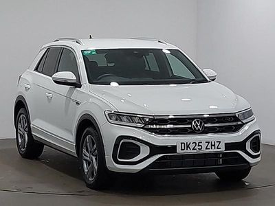 White Used 2025 VW T-Roc R-line SUV | £27,998 (Fair price)